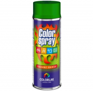 Color spray vrchní barva Colorlak 400 ml zelená mátová 3527